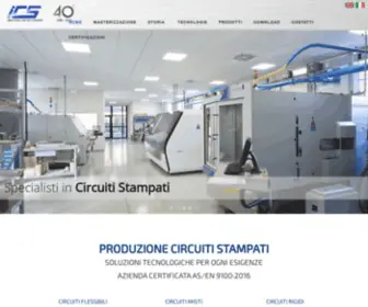 Icsmodena.it(ICS Industria Circuiti Stampati Modena) Screenshot