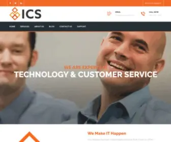 Icsnewyork.com(We Make IT Happen) Screenshot