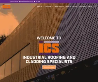 Icsroofing.co.uk(Industrial Roofing and Cladding) Screenshot