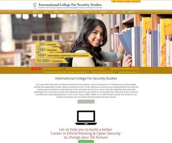 Icssindia.org(Ethical Hacking & Cyber Security) Screenshot