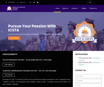 Icsta.in(IAS Exam Coaching in Bangalore) Screenshot