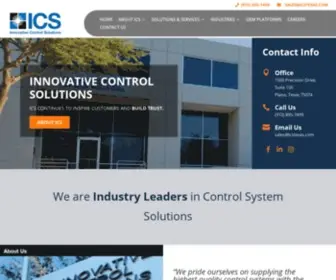 Icstexas.com(Innovative Control Solutions) Screenshot