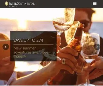 Icsydney.com.au(Luxury Hotel Sydney) Screenshot