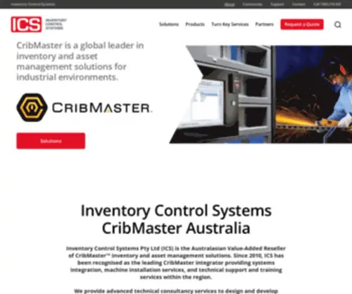 Icsys.com.au(CribMaster Australia) Screenshot