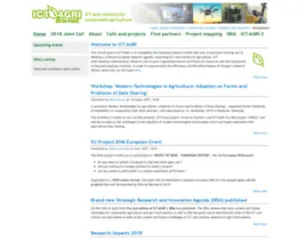 ICT-Agri.eu(ICT-AGRI Meta Knowledge Base) Screenshot