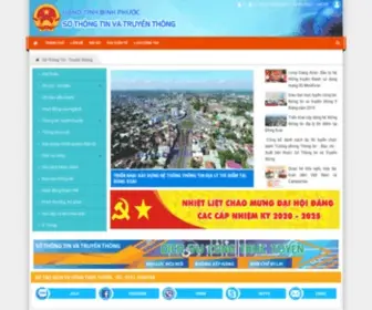 ICT-Binhphuoc.gov.vn(Sở Thông Tin) Screenshot