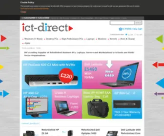 ICT-Direct.co.uk(ICT Direct) Screenshot