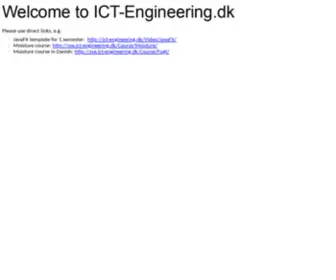 ICT-Engineering.dk(ICT Engineering) Screenshot