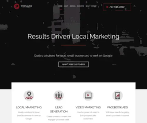 ICT-Marketing.com(Local SEO Company Santa Rosa) Screenshot