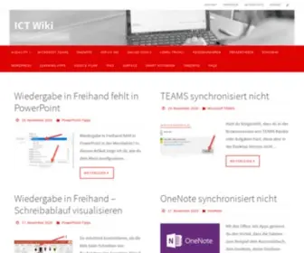 ICT-Wiki.ch(Lernen) Screenshot