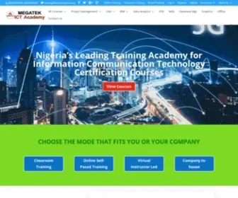 Ictacademy.com.ng(IT Training in Lagos) Screenshot