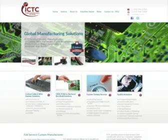 Ictcusa.com(Custom Cable & Wire Harness Supplier) Screenshot