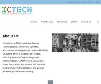 Ictechusa.com(Innovative Control Technologies) Screenshot