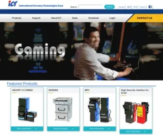 Ictgroup.com.tw(International Currency Technologies) Screenshot