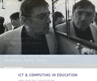Ictineducation.org(ICT & Computing in Education) Screenshot