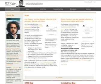 Ictlogy.net(Ismael Peña) Screenshot