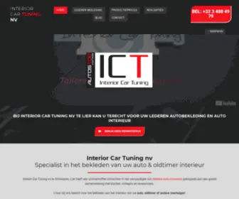 ICTNV.be(Auto & Oldtimer autobekleding regio Antwerpen) Screenshot