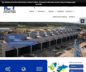 Ictower.com(International Cooling Tower) Screenshot