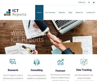 Ictreports.com(ICT Reports Publishing) Screenshot