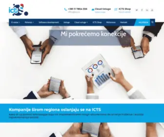 ICTS.rs(ICTS DOO Beograd) Screenshot