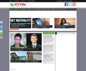 Ictville.com(ICTVille Africa) Screenshot