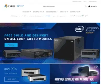 Icubes.co.uk(Custom Built Mini PC's) Screenshot