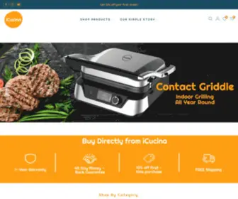 Icucinakitchen.com(ICucina® Kitchen) Screenshot