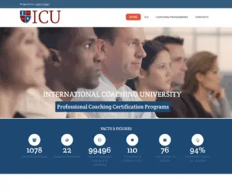 Icuniversity.org(International Coaching University) Screenshot