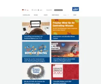 ICV-Controlling.com(Internationaler Controller Verein (ICV)) Screenshot