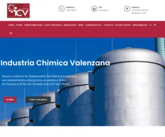 ICV-Spa.com(Acido Tartarico) Screenshot
