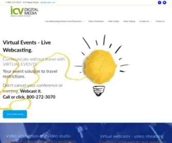 ICVDM.com(ICV Digital Media) Screenshot