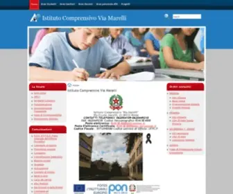 Icviamarelliroma.it(Istituto Comprensivo Via Marelli) Screenshot