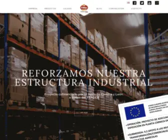 Icvillar.es(Industrias Cárnicas Villar) Screenshot