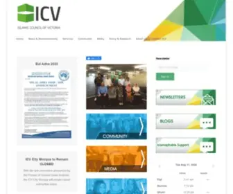 ICV.org.au(The Islamic Council of Victoria (ICV)) Screenshot