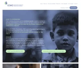 Icwclaw.org(ICWC Law) Screenshot