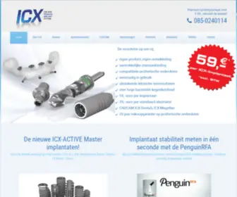 ICX-Implants.nl(ICX Implants) Screenshot