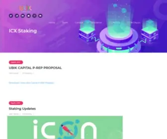 Icxstaking.com(Icxstaking) Screenshot
