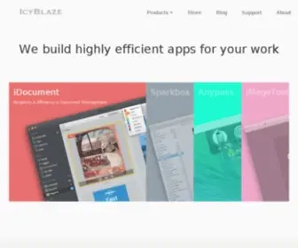 Icyblaze.com(IcyBlaze Software) Screenshot