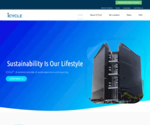 Icycle-Global.com(ICYCLE®) Screenshot