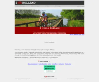 Icycleholland.com(I cycle Holland) Screenshot