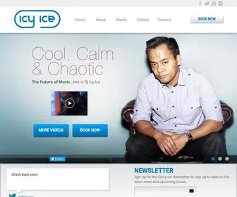 Icyicemusic.com(DJ Icy Ice) Screenshot