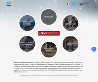 Iczmplatform.org(Iczm-platform) Screenshot