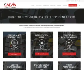 ID-Bat.fr(ID BAT est devenue Salvia Développement) Screenshot