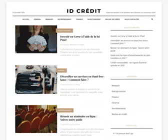 ID-Credit.org(Crédit) Screenshot