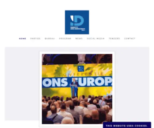 ID-Party.eu(Identity and Democracy Party) Screenshot