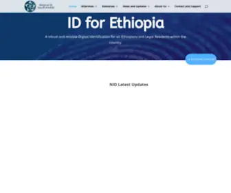 ID.gov.et(Ethiopian Digital ID) Screenshot