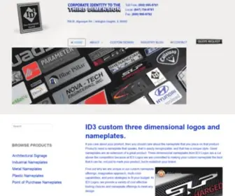 ID3Logos.com(3D nameplates) Screenshot
