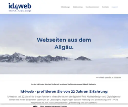 ID4Web.de(Webdesign) Screenshot