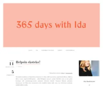 Ida365.fi(Ida Hanhiniemi) Screenshot