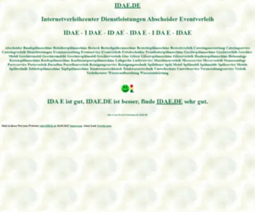 Idae.de(Spülmobil) Screenshot